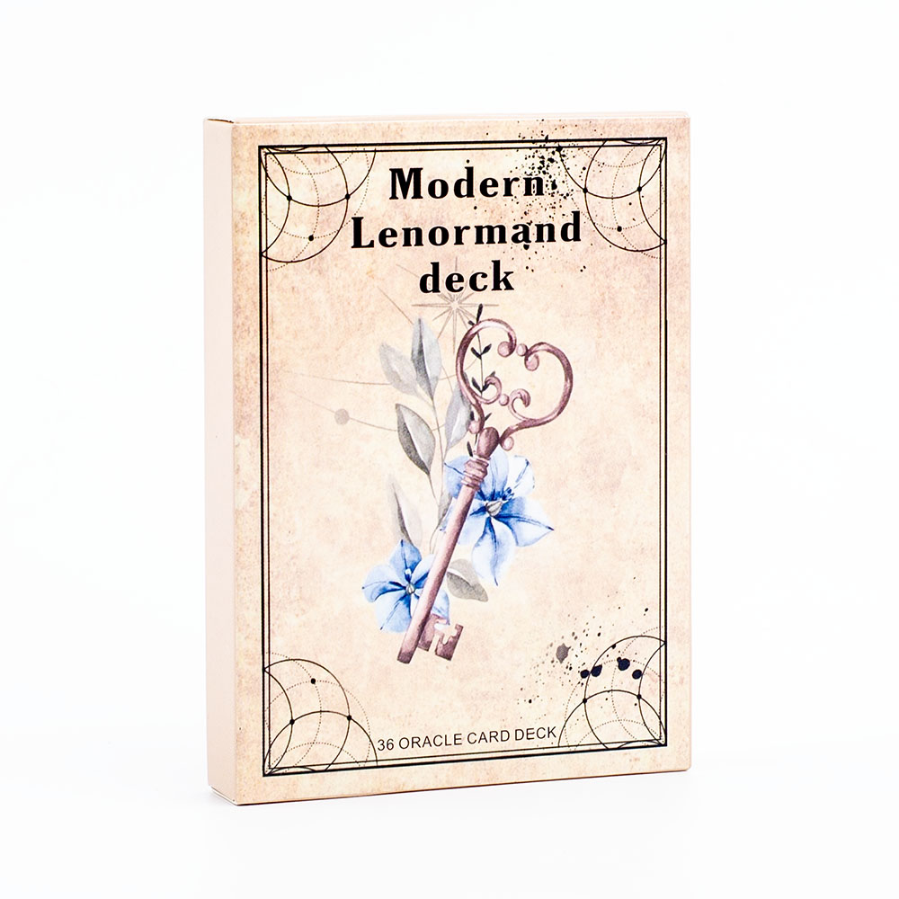 Board Game Illustrator - 현대 Lenormand 데크 보드 게임 영어