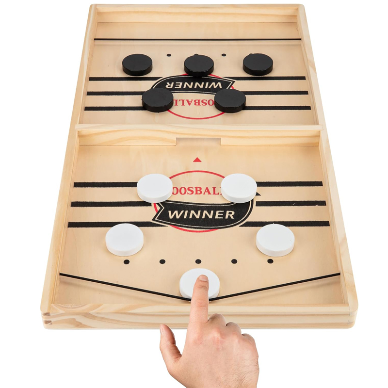 Board Game Arena - 빠른 슬링퍽 테이블탑 푸스볼 위너 2인용