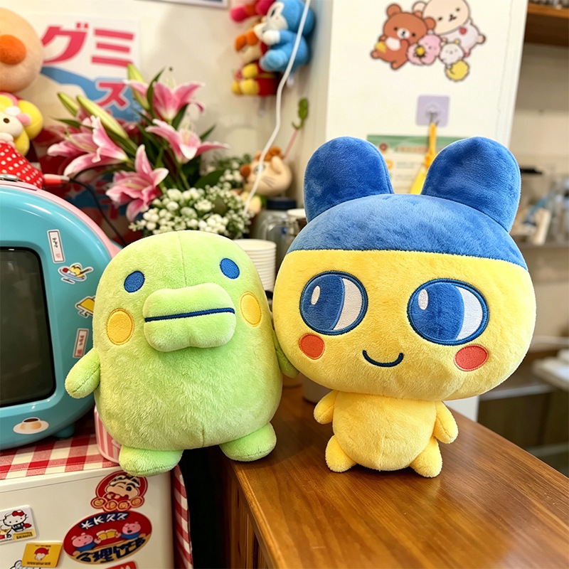 Bandai Model Tamagotchi - 타마고치 쿠치파치 마메치 봉제인형 세트 귀여운