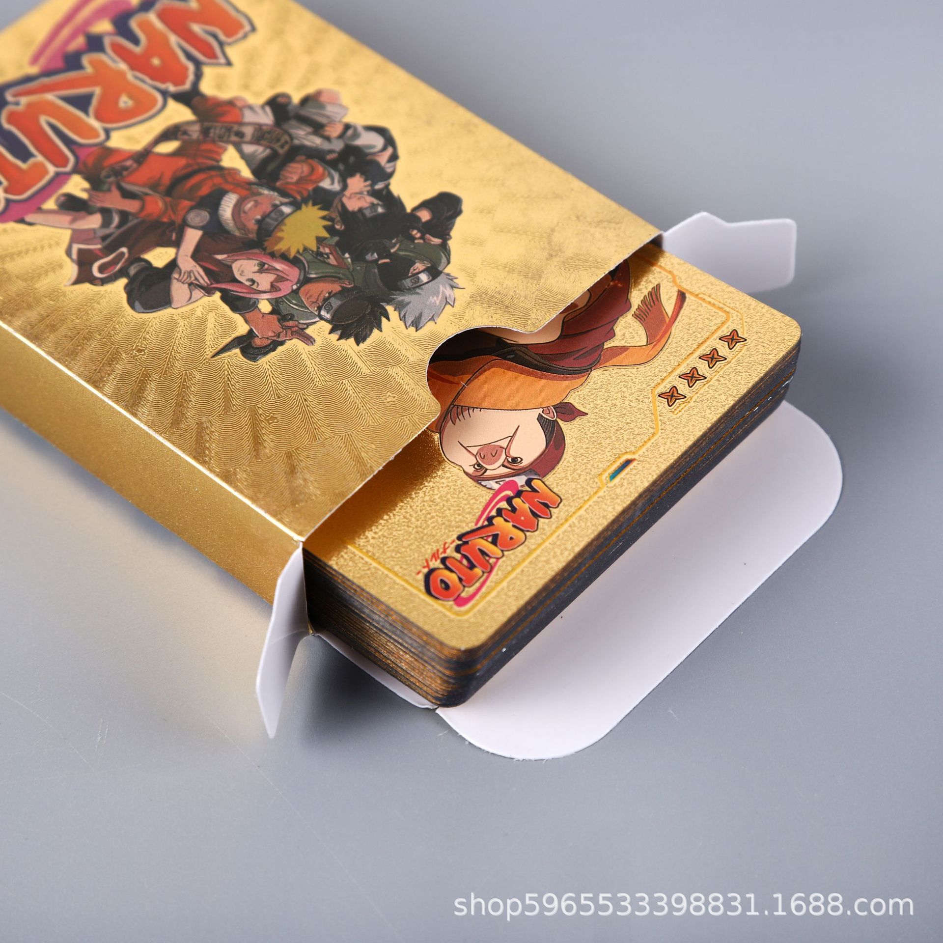 55개 나루토 카드 골드 영어판 시리즈 카카시 우치하  - Board Game English 리뷰 및 가격