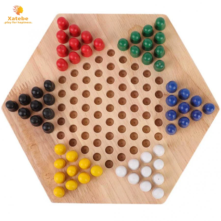나무 교육 보드 어린이 클래식 Halma 중국어 체커  - Board Game Halma 리뷰 및 가격