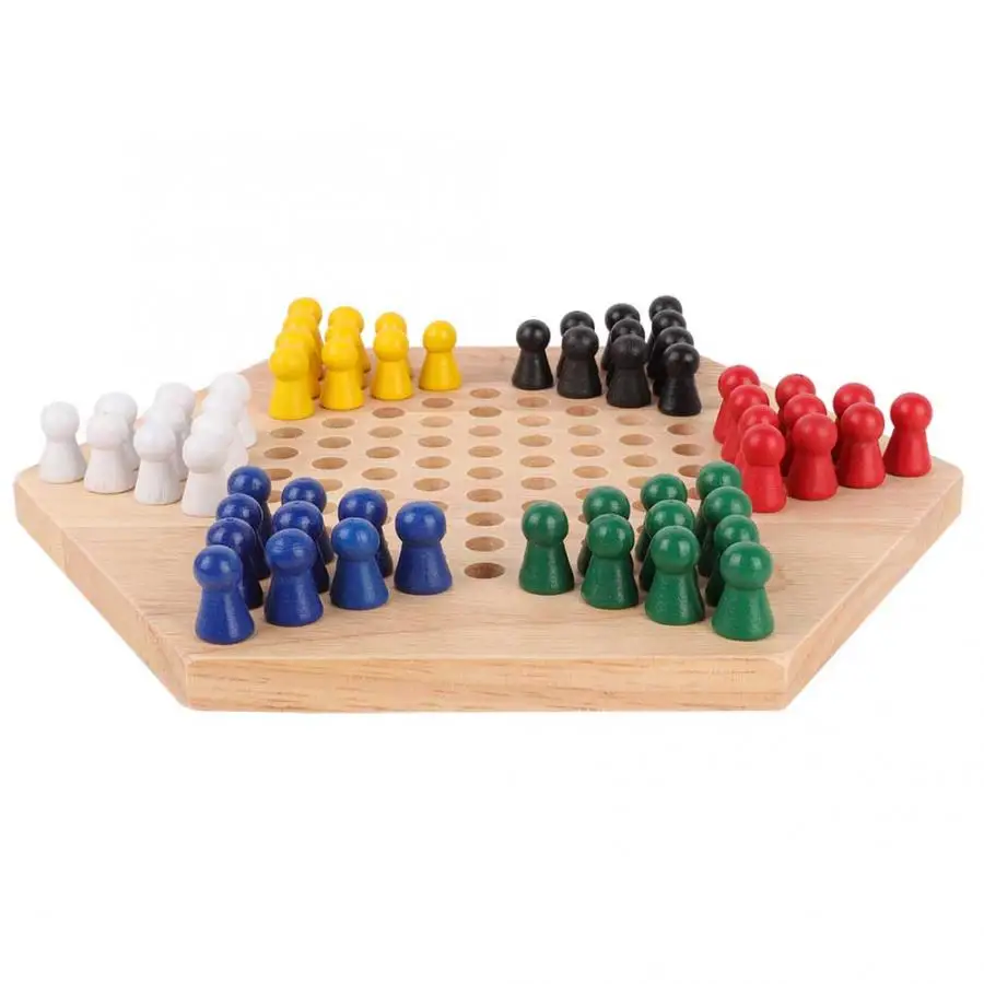 나무 교육 보드 어린이 클래식 Halma 중국어 체커  - Board Game Halma 리뷰 및 가격