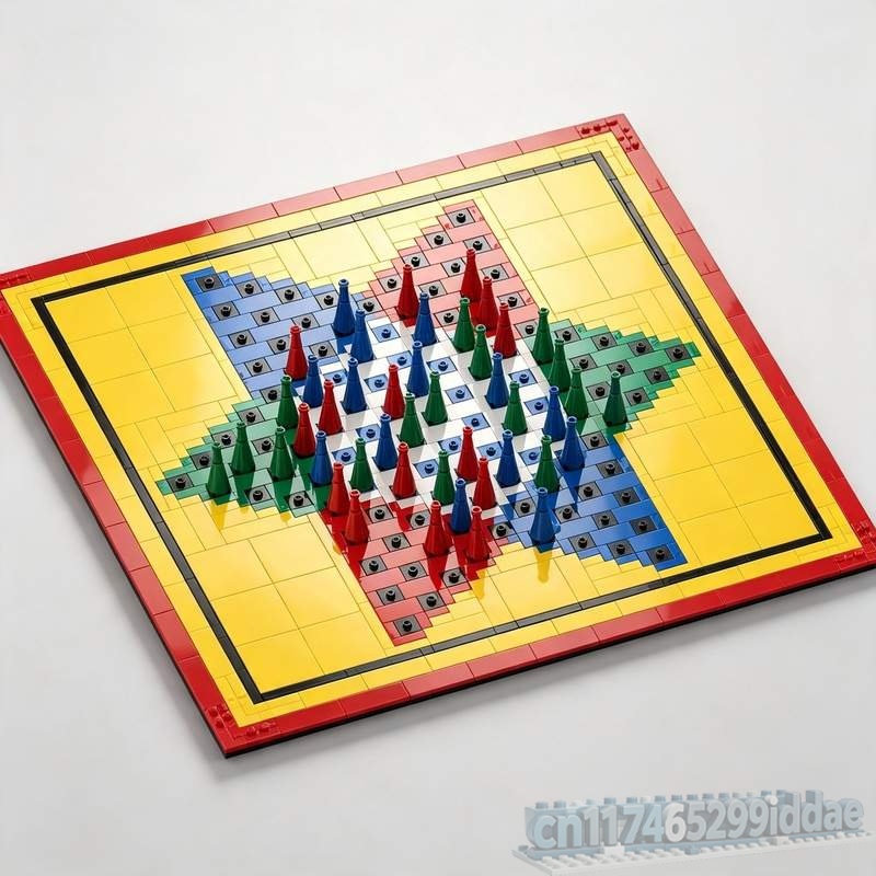 781피스 할마 보드 게임 MOC 모델 블록 DIY 창 - Board Game Halma 리뷰 및 가격