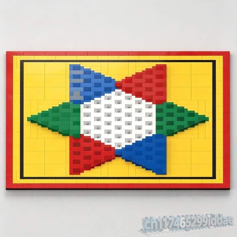 781피스 할마 보드 게임 MOC 모델 블록 DIY 창 - Board Game Halma 리뷰 및 가격