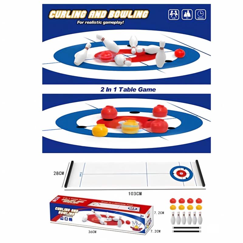 새로운 미니 컬링&볼링 테이블탑 게임, 어린이 실내 인 - Board Game Arena 리뷰 및 가격