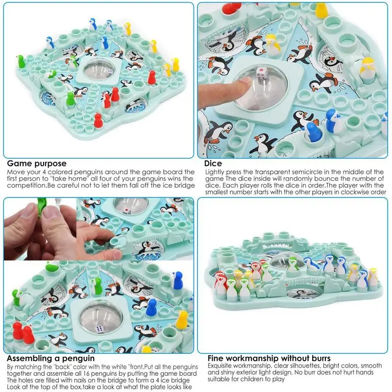 멀티플레이어 펭귄 플라잉 체스 파티 보드 게임, 가족  - Board Game Arena 리뷰 및 가격