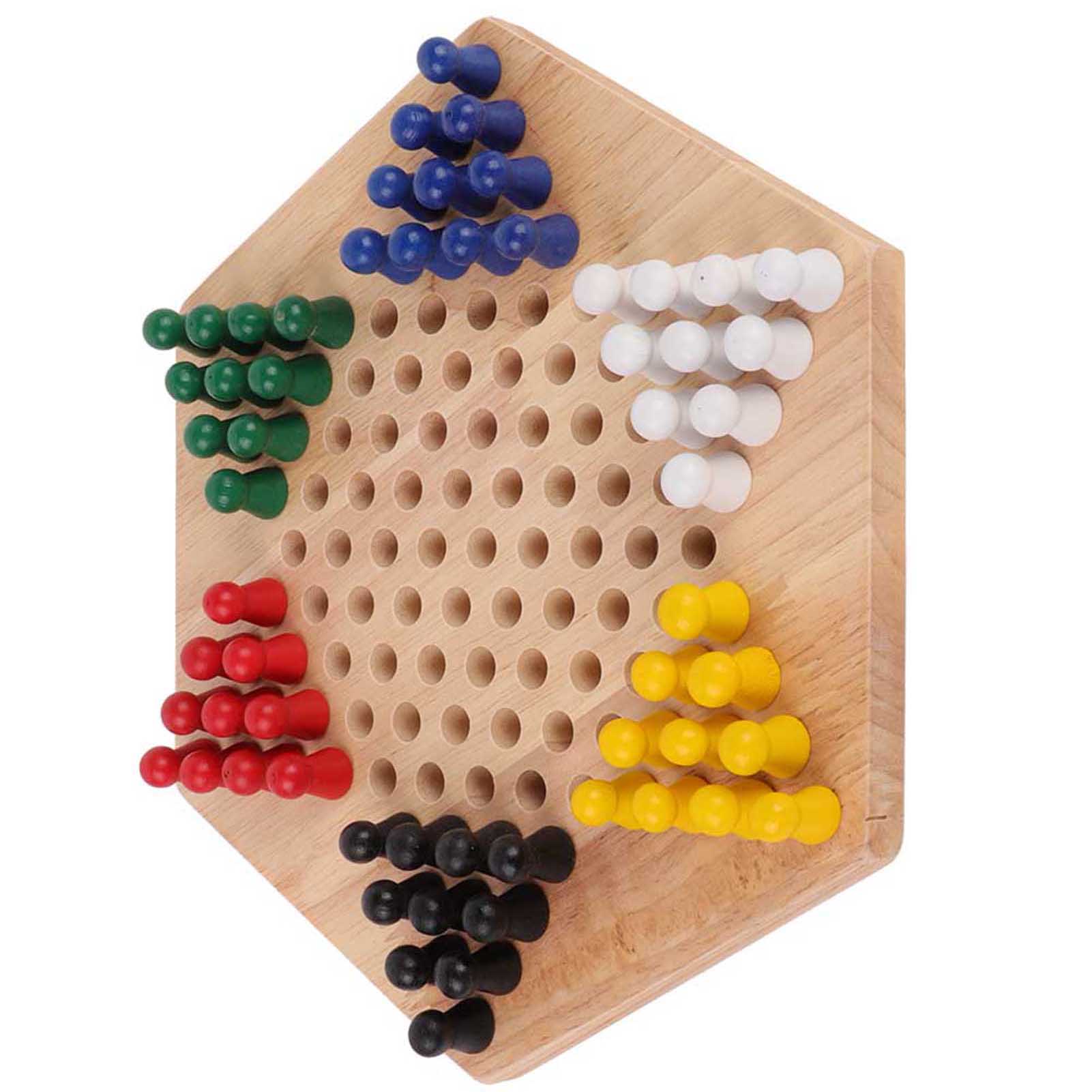 나무 교육용 중국 체커 할마 게임판 세트, 다채로운 전 - Board Game Halma 리뷰 및 가격