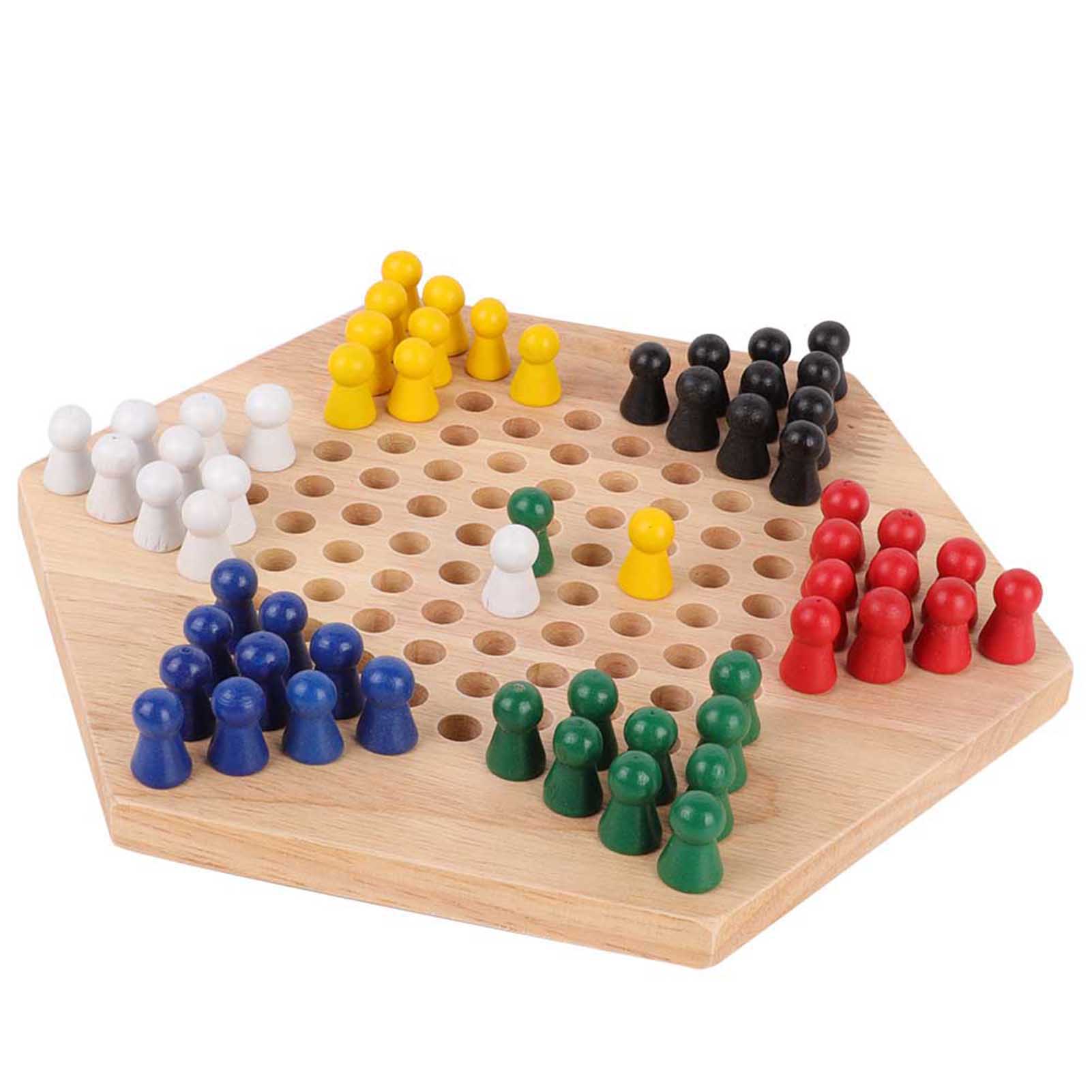 나무 교육용 중국 체커 할마 게임판 세트, 다채로운 전 - Board Game Halma 리뷰 및 가격